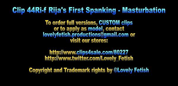  Clip 44Ri-f Rijas First Spanking - Masturbation - MC - Full Version Sale $6